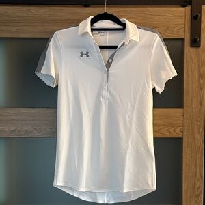 Under Armour Women's White Button Down Shirt